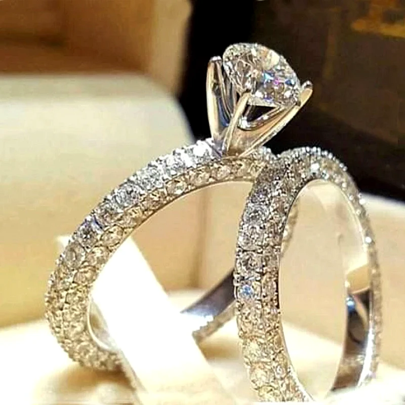 Luxury Diamonds - Ring Set of 2 